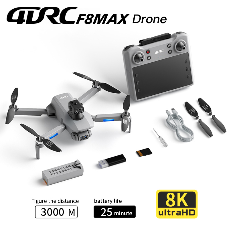 Drone Lidar - F8 MAX GPSドローン プロフェッショナル 8Kカメラ 5G