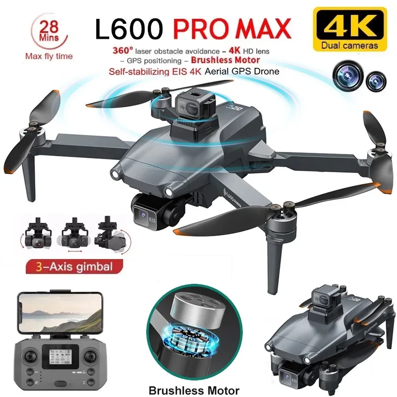 L600 プロマックス GPS ドローンプロフェッショナル  - Drone Lidar のレビューと価格
